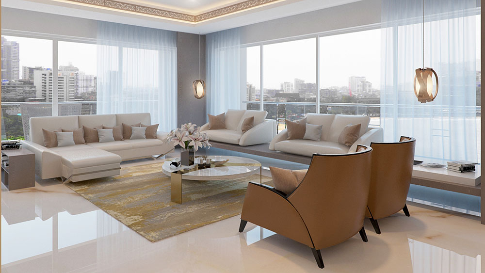 Living Room Design by JJ Associates Home Interior, Interior Designer in New Delhi